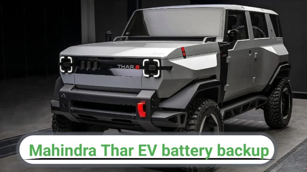 Mahindra Thar Ev