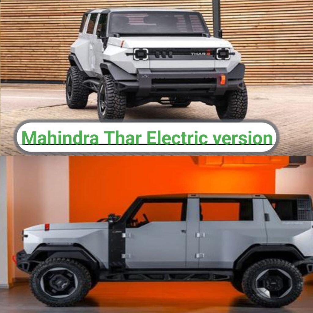 Mahindra Thar Ev